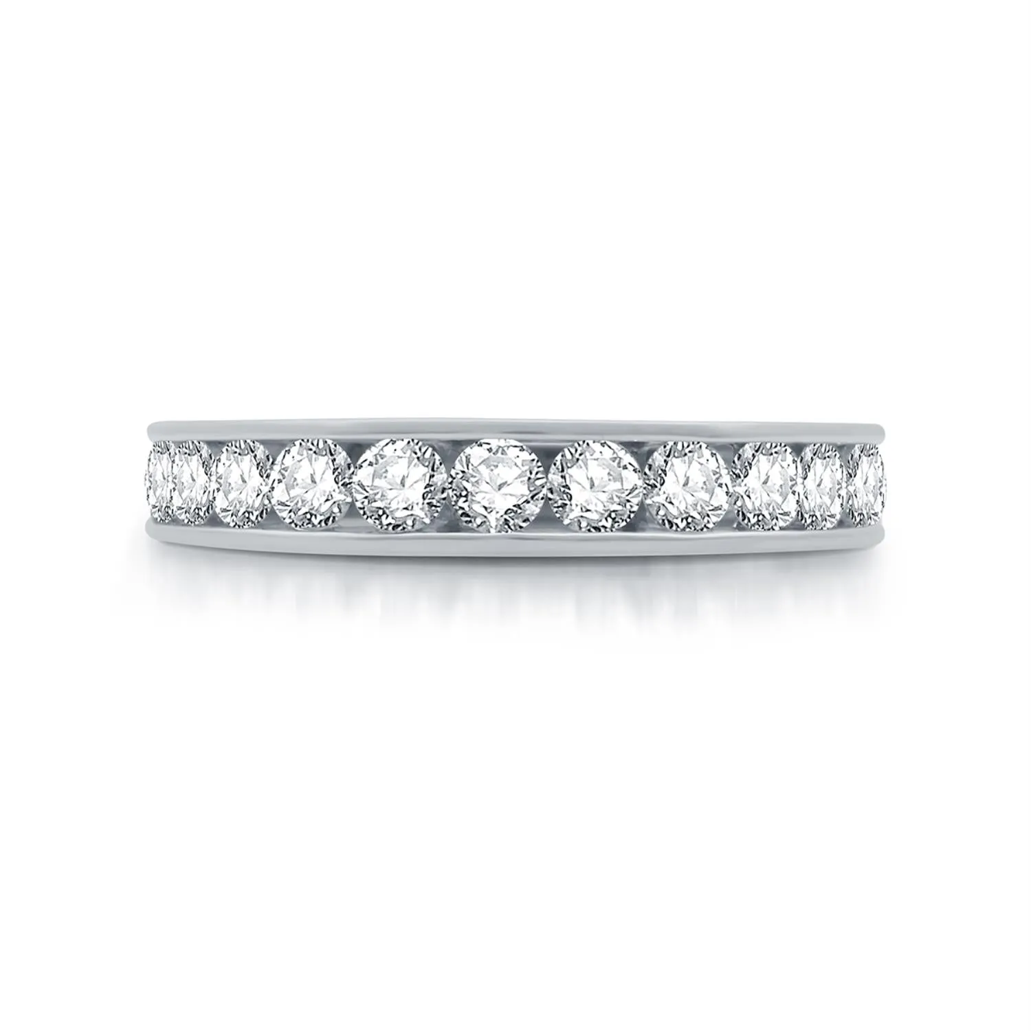 1 CTW Diamond Anniversary Ring in 10KT White Gold