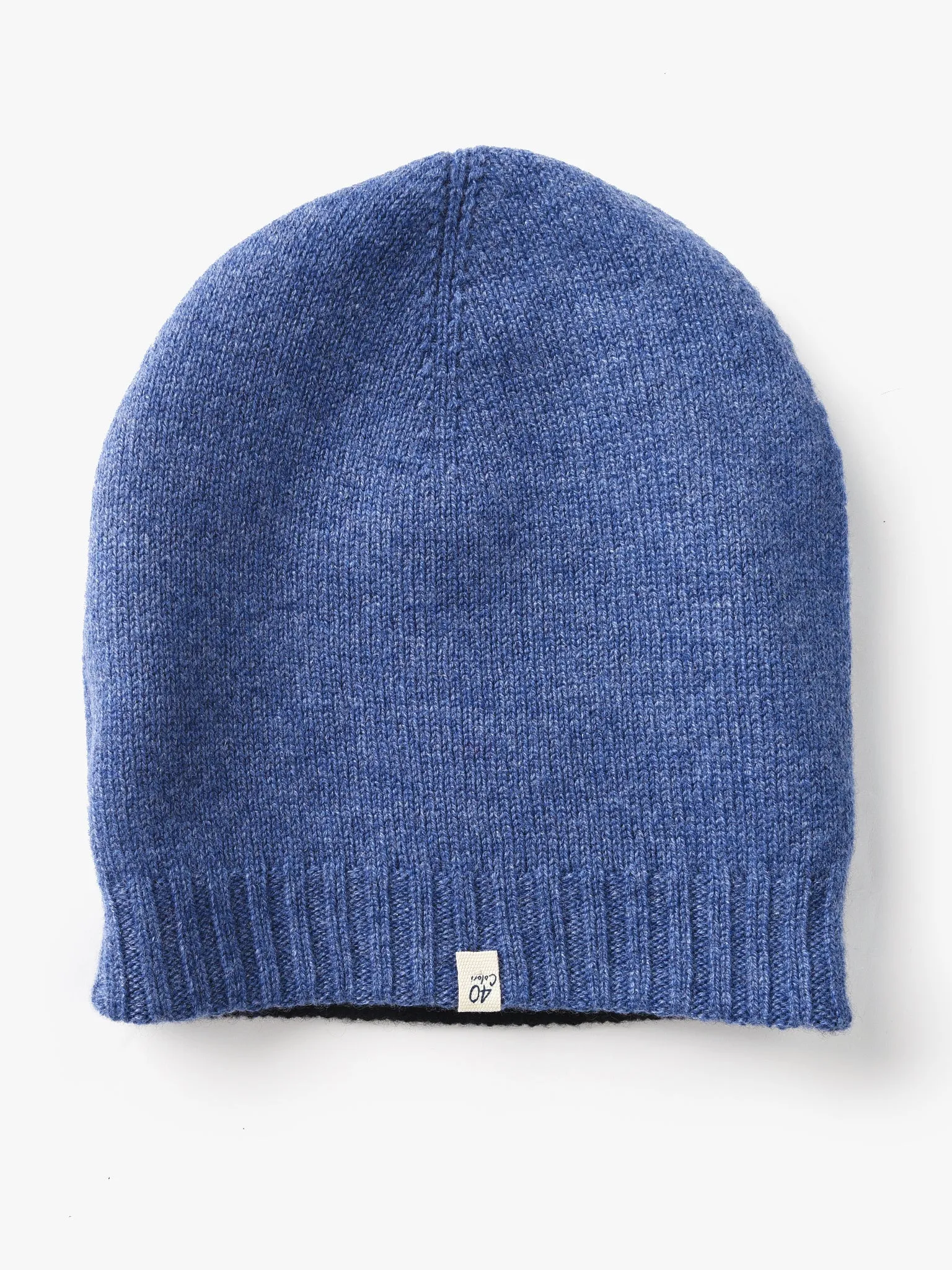 40 Colori Women's Reverse Cashmere Beanie