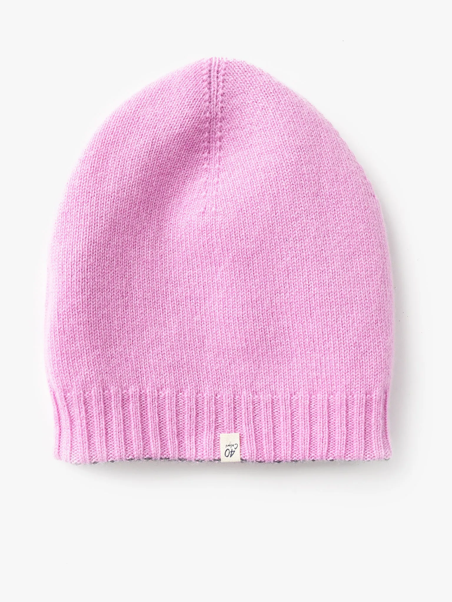 40 Colori Women's Reverse Cashmere Beanie