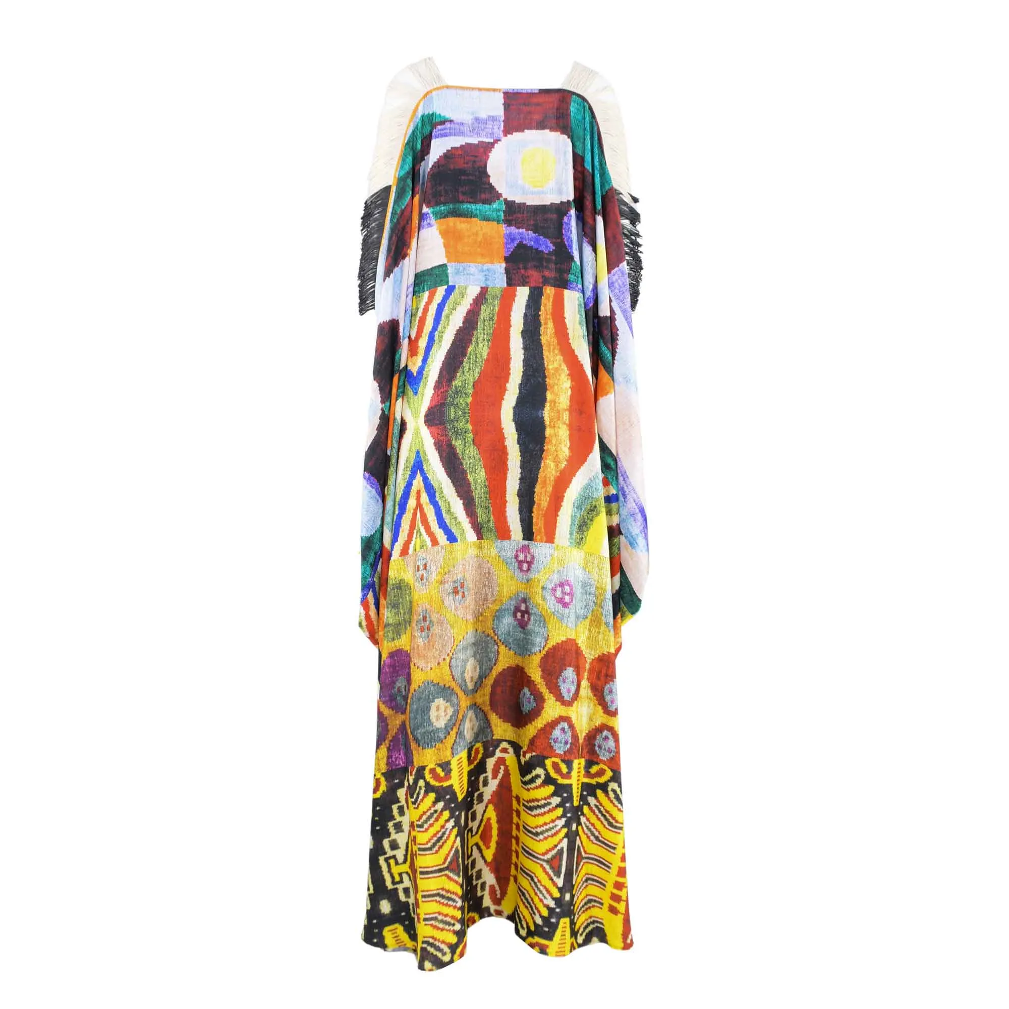 Afroditi Hera Multi-Color Kaftan