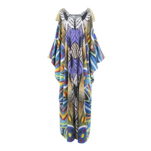 Afroditi Hera Multi-Color Kaftan