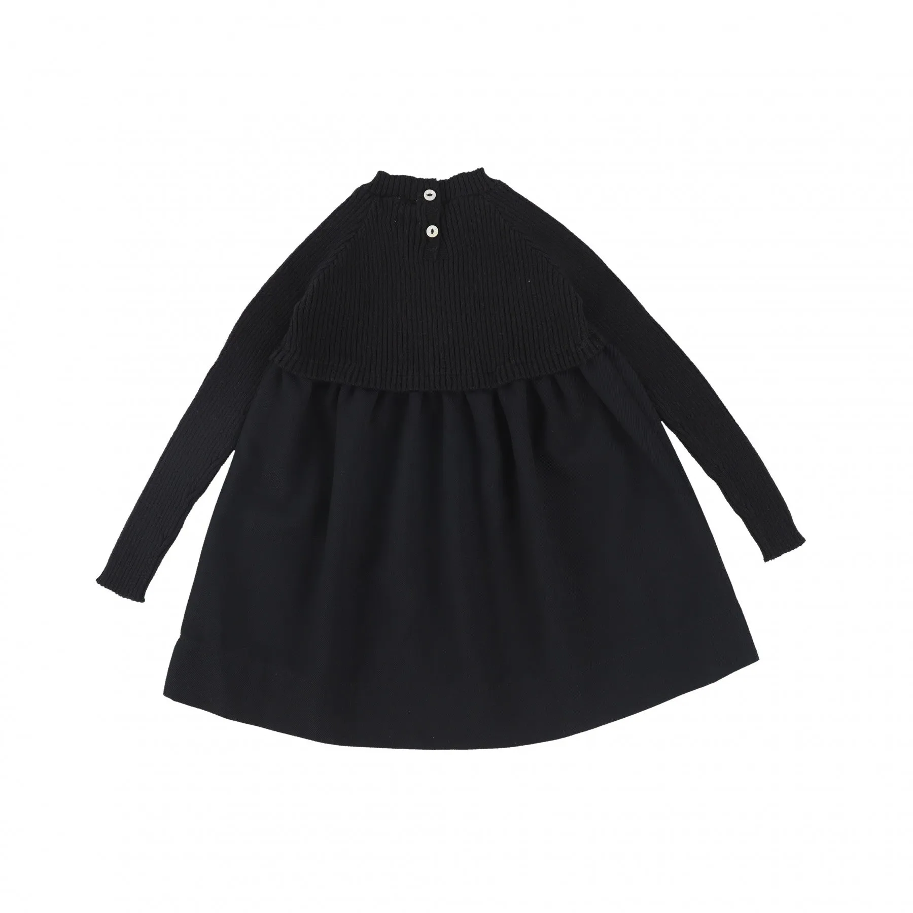 ANALOGIE BLACK KNIT DRESS