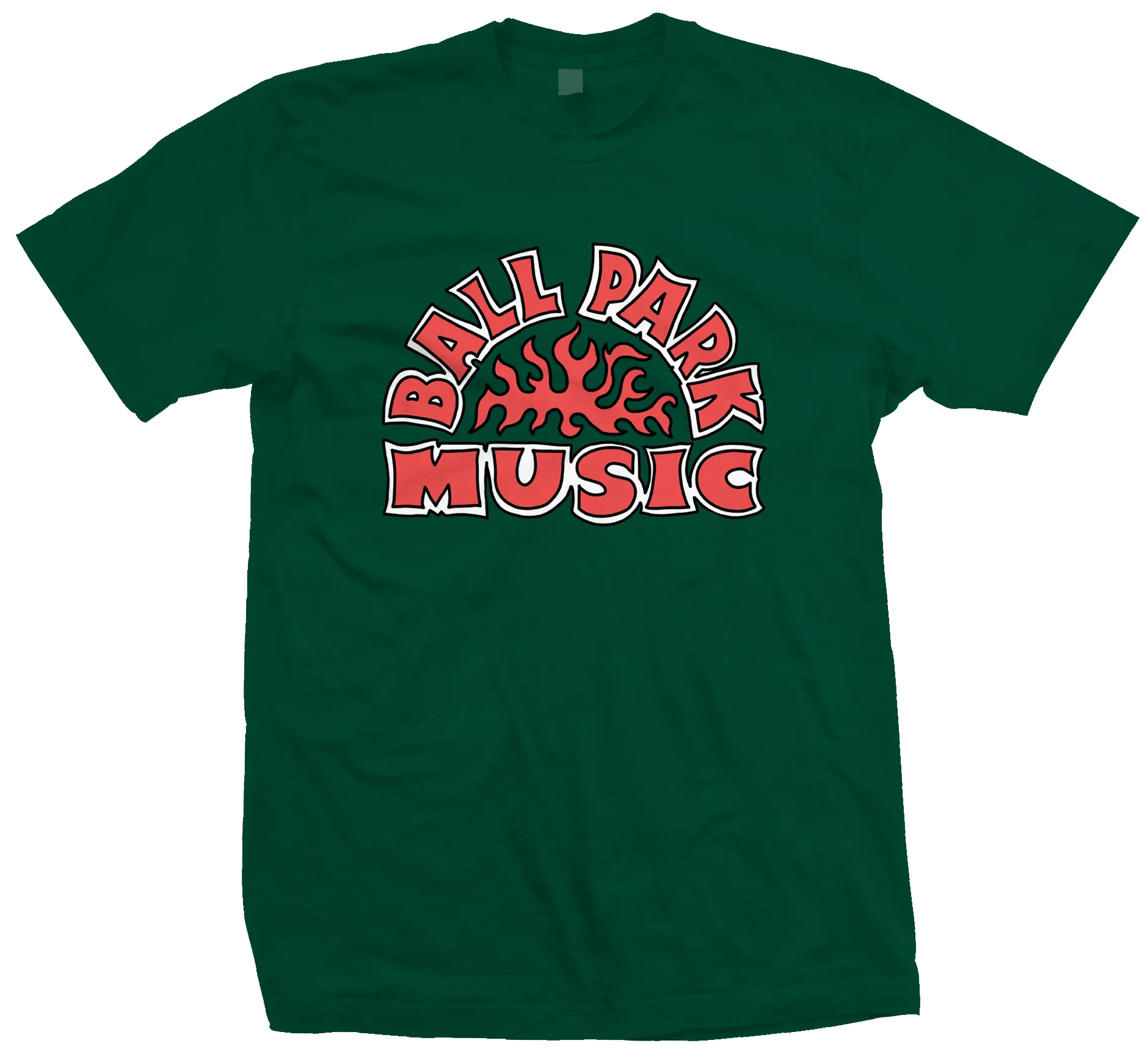 Ball Park Music / Fire Logo Tee (Emerald)