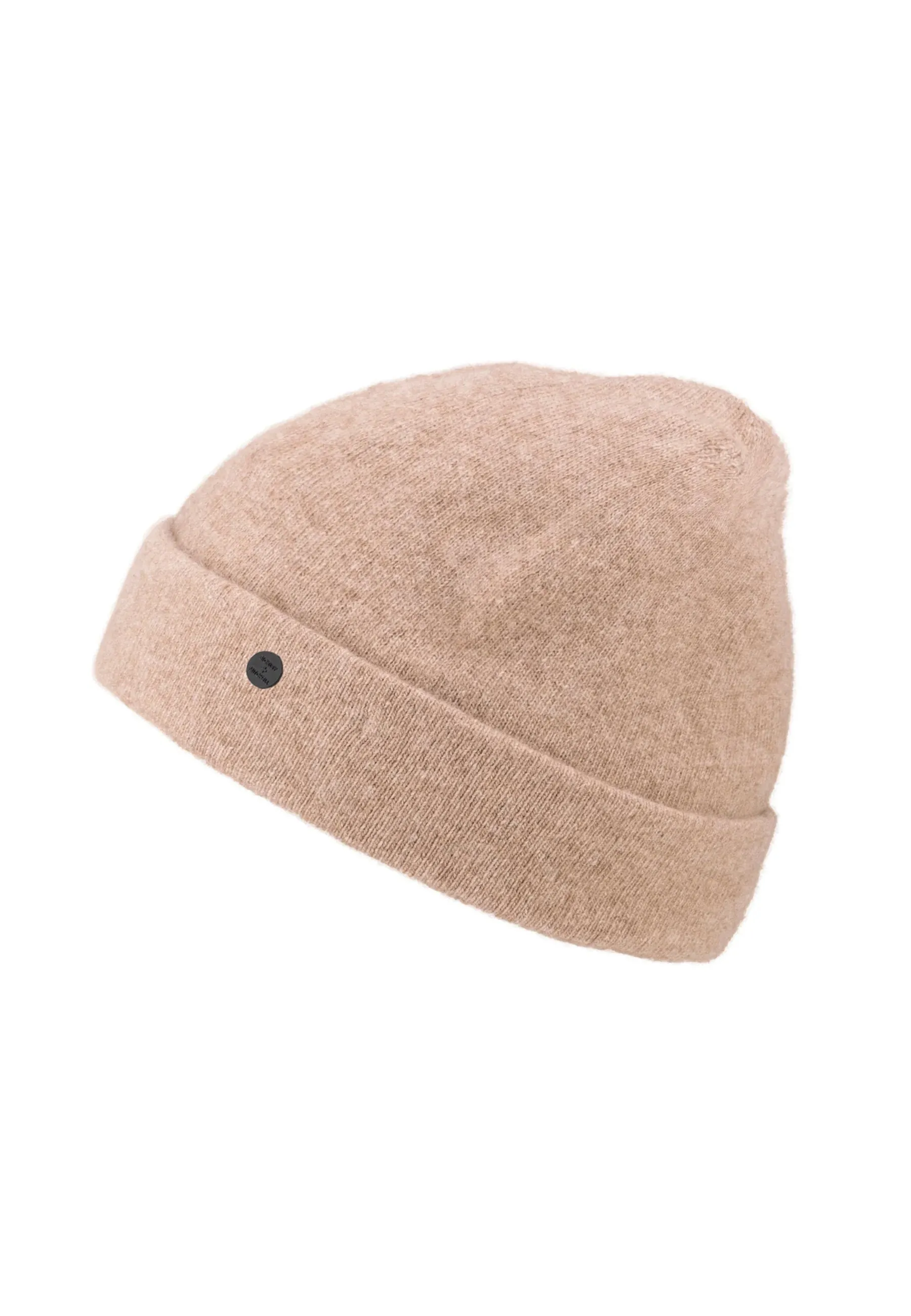 Bickley   Mitchell Extrafine Merino Cashmere Blend Cuffed Beanie