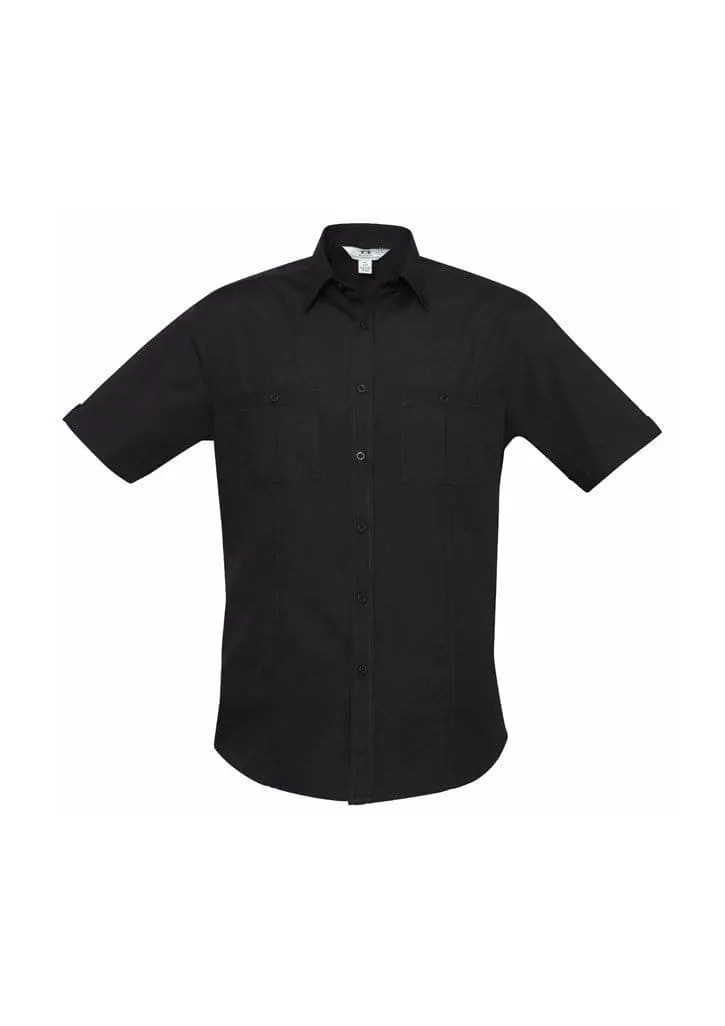 Biz Collection Men’s Bondi Short Sleeve Shirt S306ms