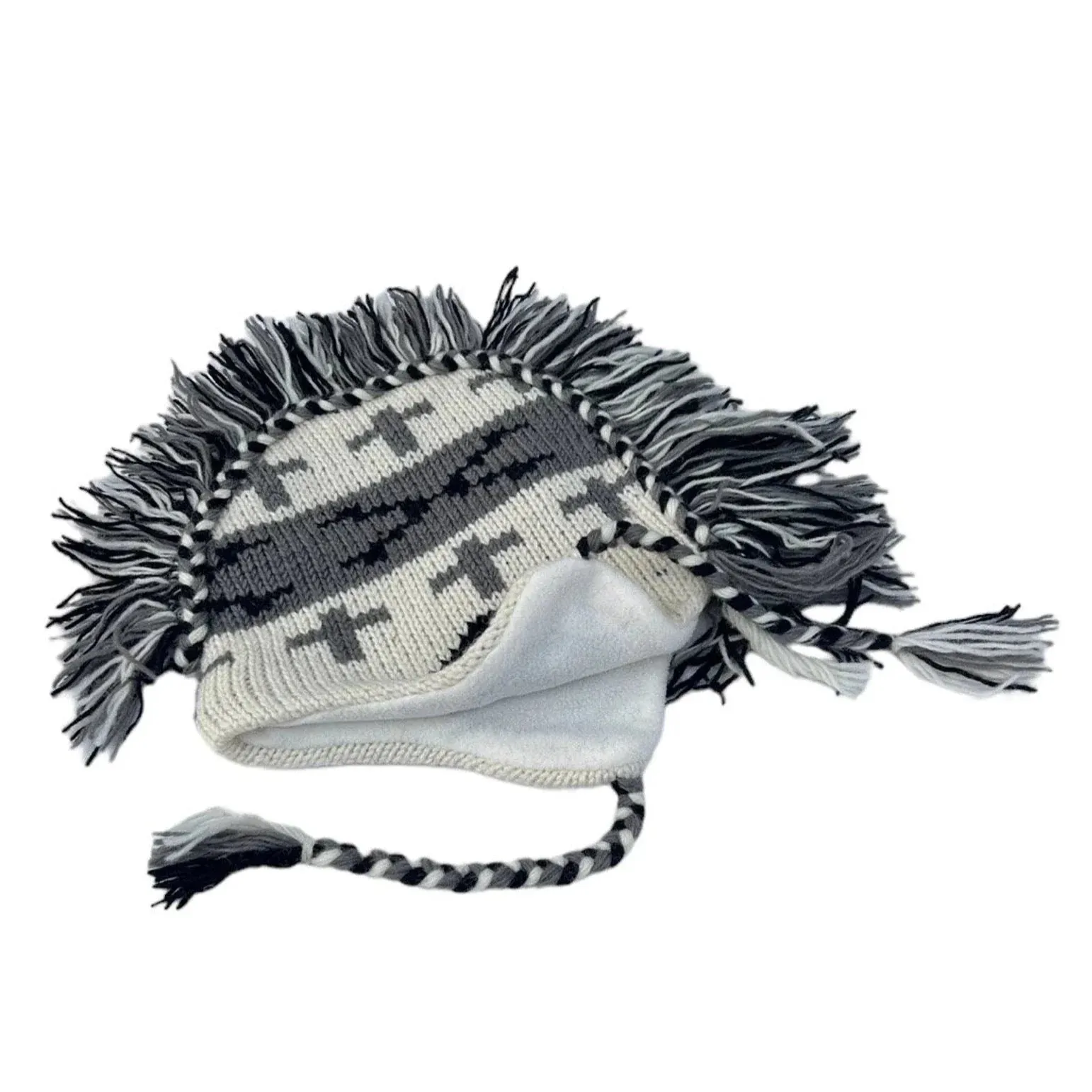 Bone Skull Mohawk Hat - Wholesale