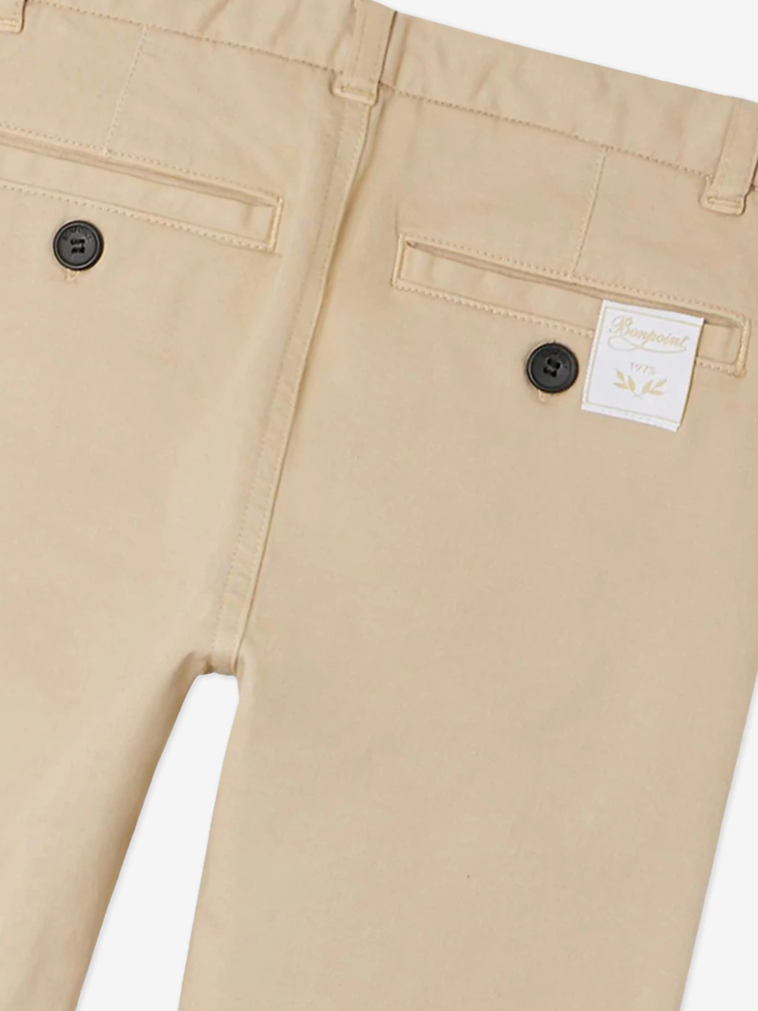 Bonpoint Boys Timote Trousers in Beige