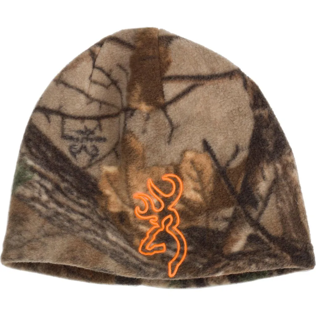 Browning All Season Reversible Beanie Realtree Xtra/Blaze Orange