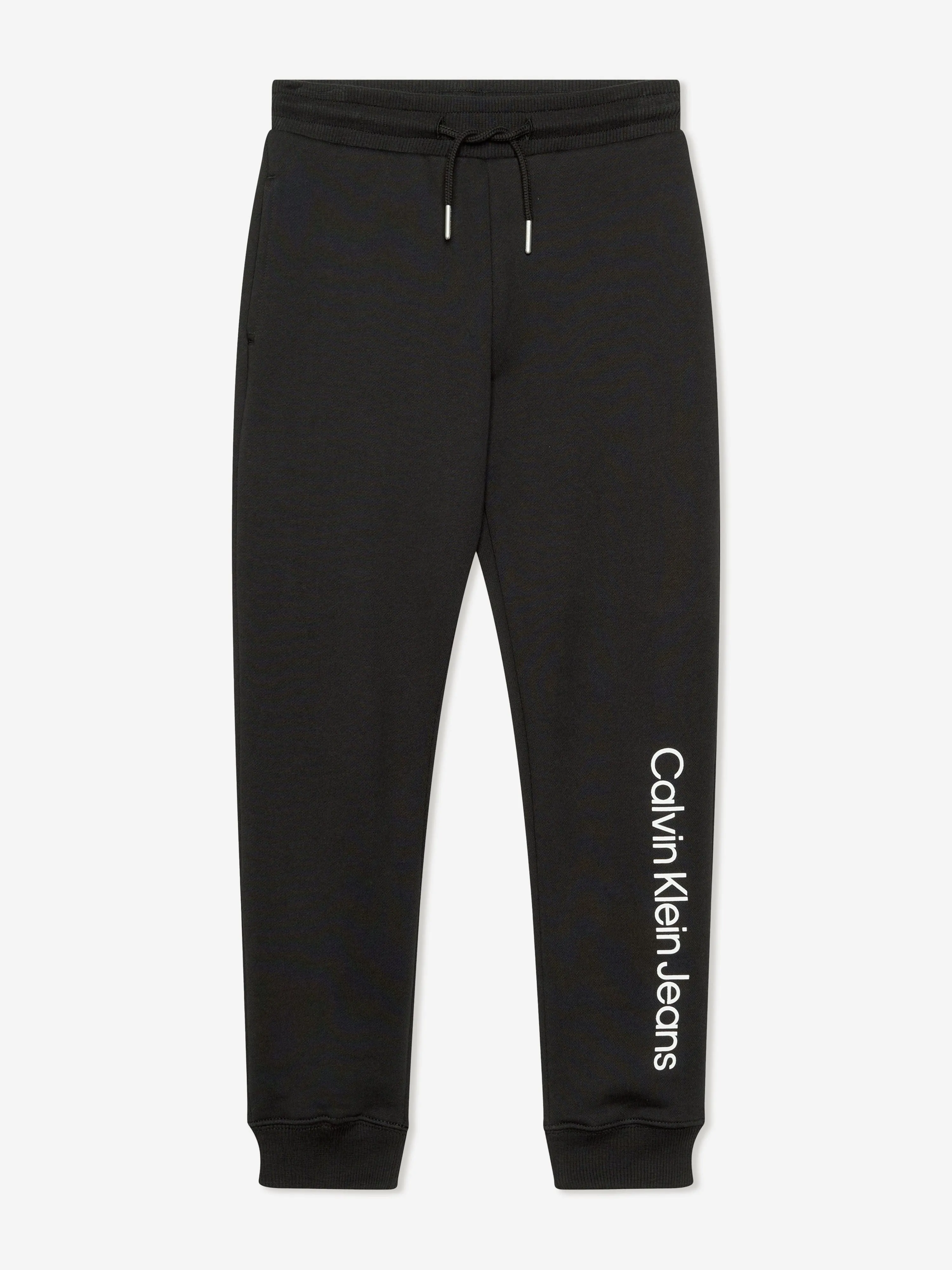 Calvin Klein Kids Logo Joggers in Black