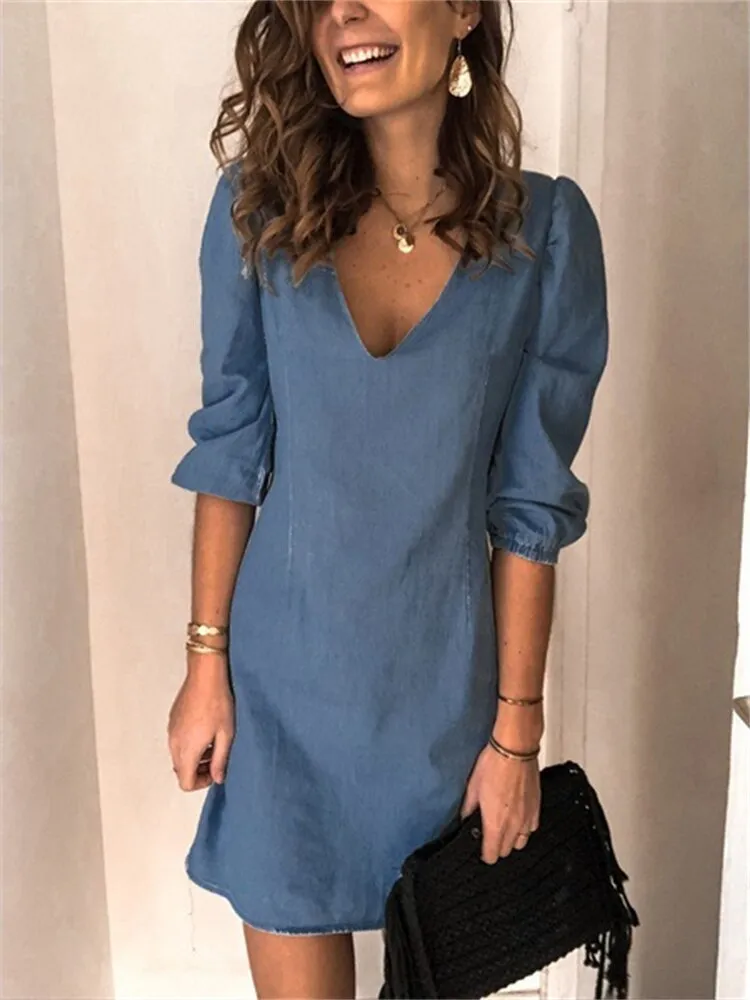 Caroline - V-neck casual dress