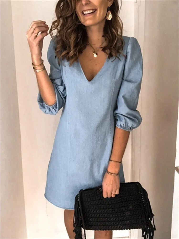 Caroline - V-neck casual dress