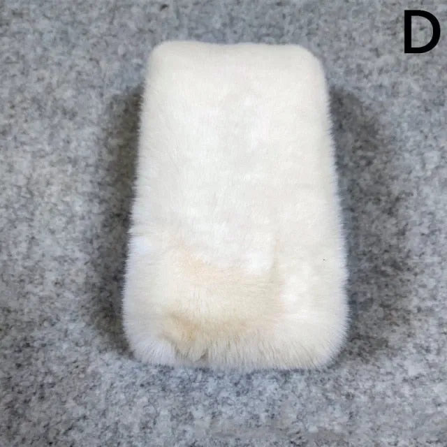 Casual Faux Fur Scarf Female Fashion Soft Plush