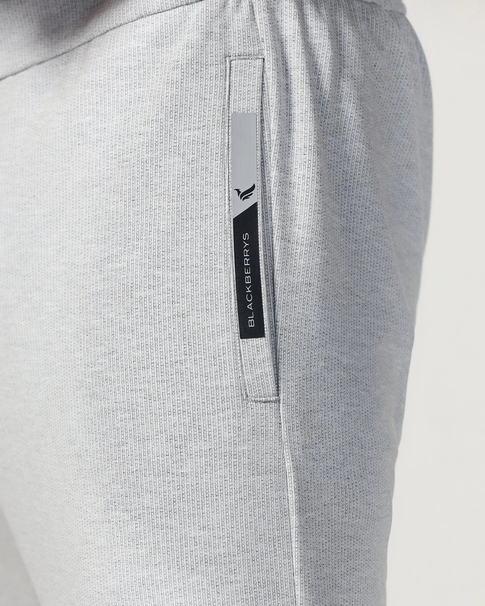 Casual Grey Solid Jogger - Labo