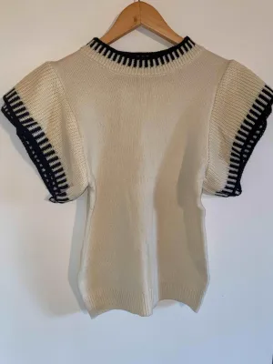 Cream Knitted Jumper (SAMPLE SALE)