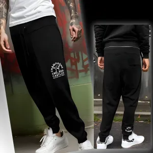 ^CROOKS & CASTLES^ (BLACK) ~CHAMPAGNE VANDA~ JOGGER SWEATPANTS