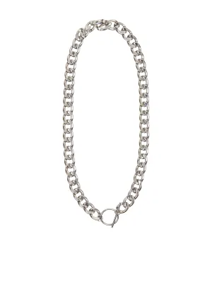 eb&ive Meta Chain Necklace - Silver