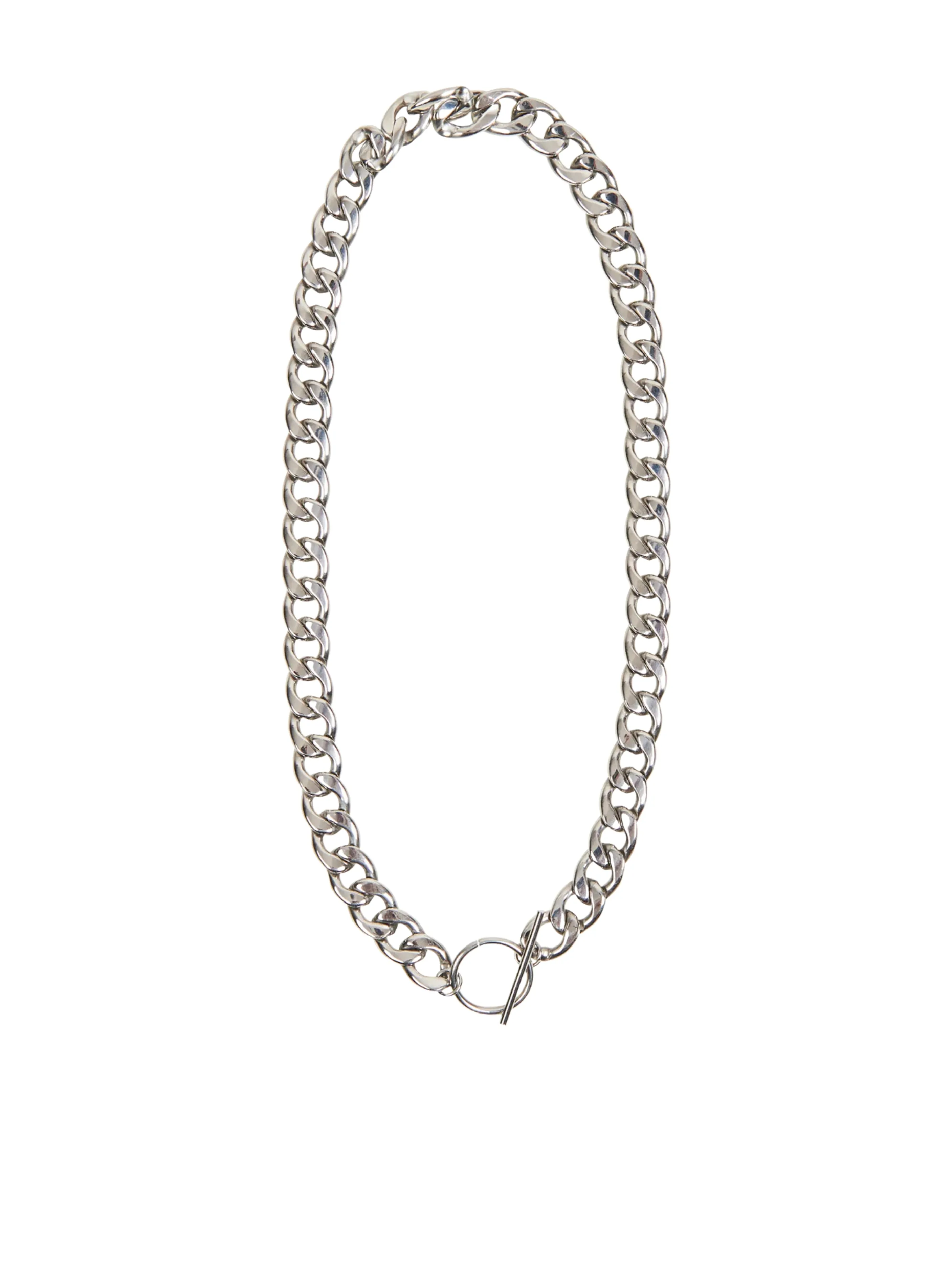 eb&ive Meta Chain Necklace - Silver