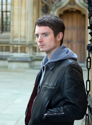 ELIJAH WOOD THE OXFORD MURDERS | LEATHER JACKET