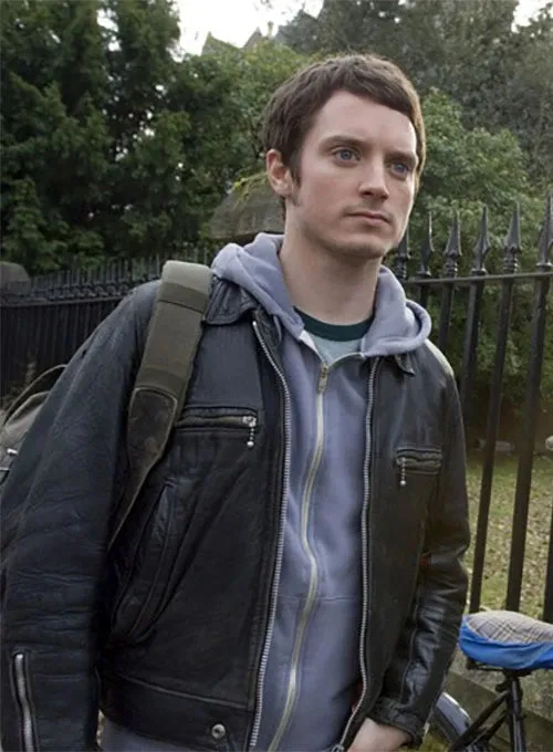 ELIJAH WOOD THE OXFORD MURDERS | LEATHER JACKET