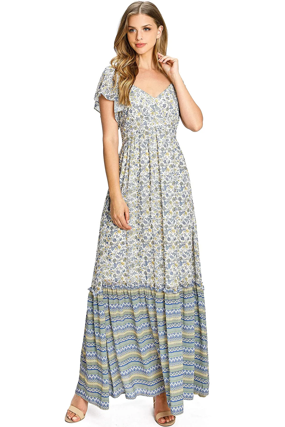 Fable Floral Maxi Dress