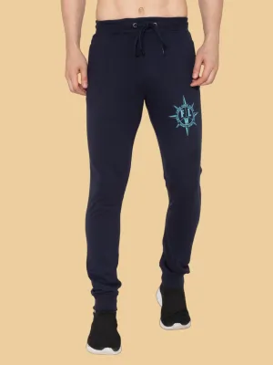 Flawless Men Navy stylish Joggers