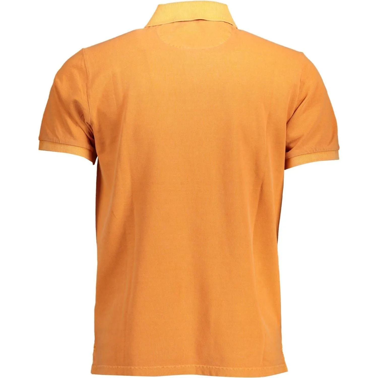 Gant Orange Cotton Men Polo