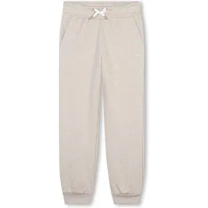 Girls Beige Organic Joggers