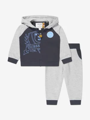 Guess Boys Active Top And Joggers Set in Navy