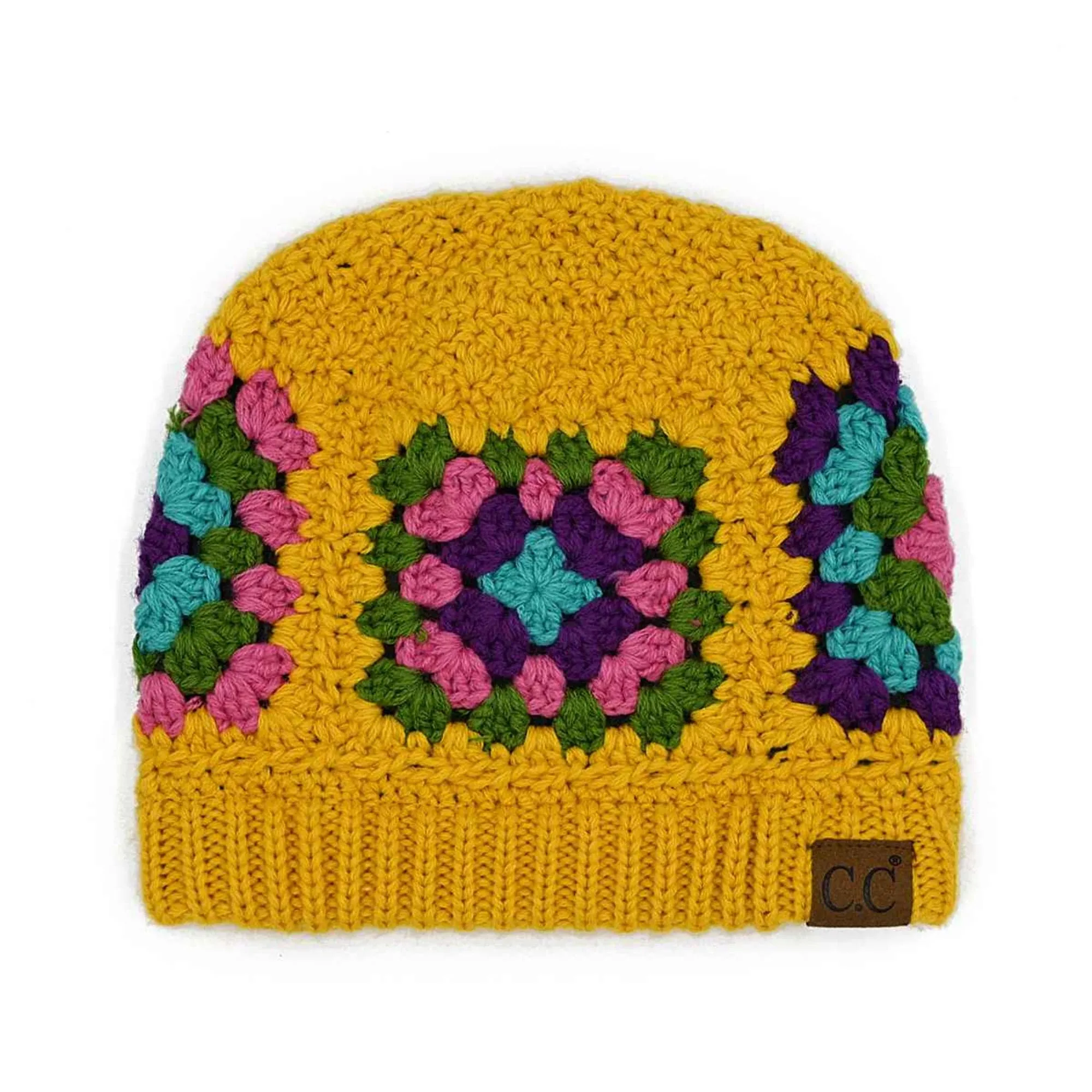 HAT7393 Camila Crochet Beanie