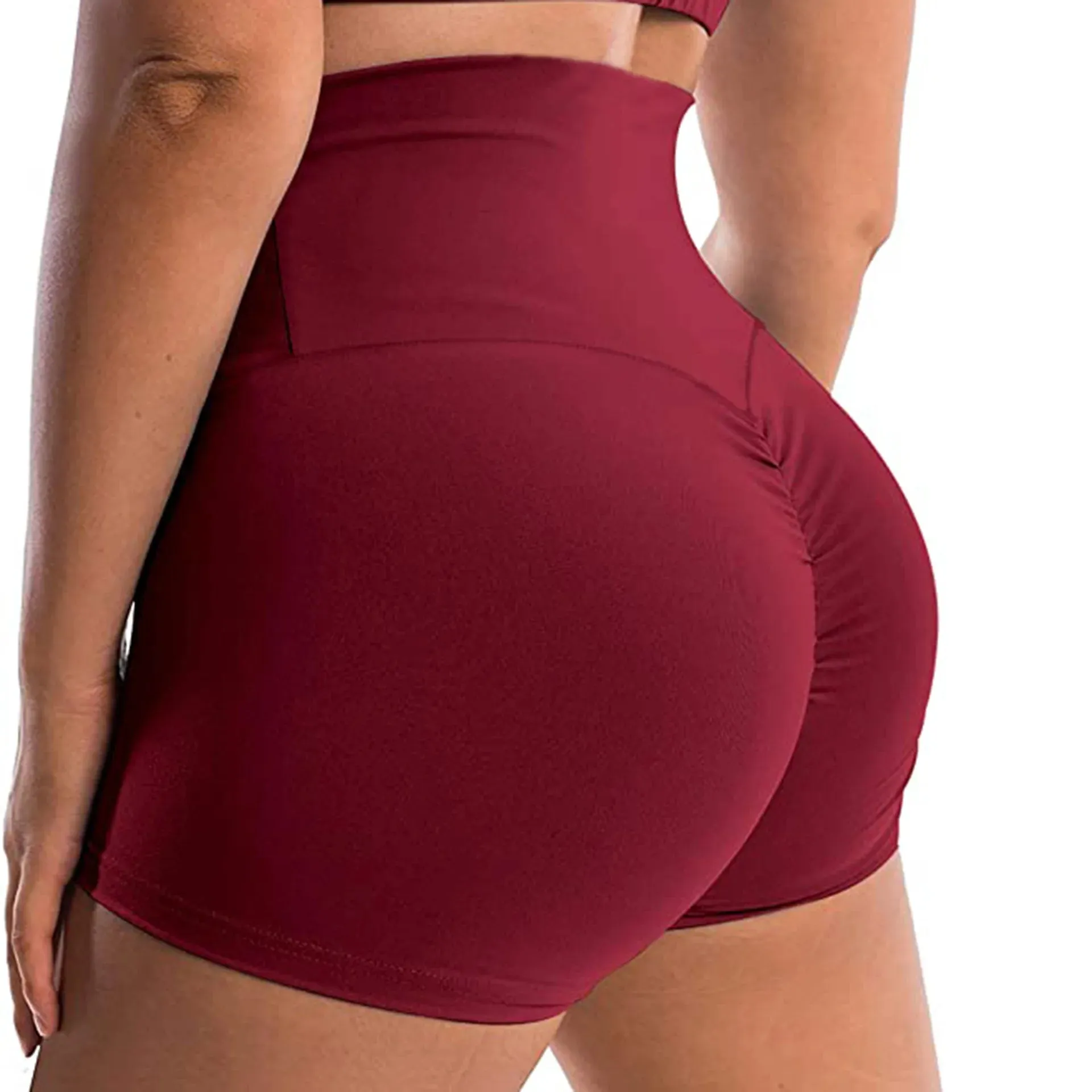 High Waist Lady Yoga Shorts