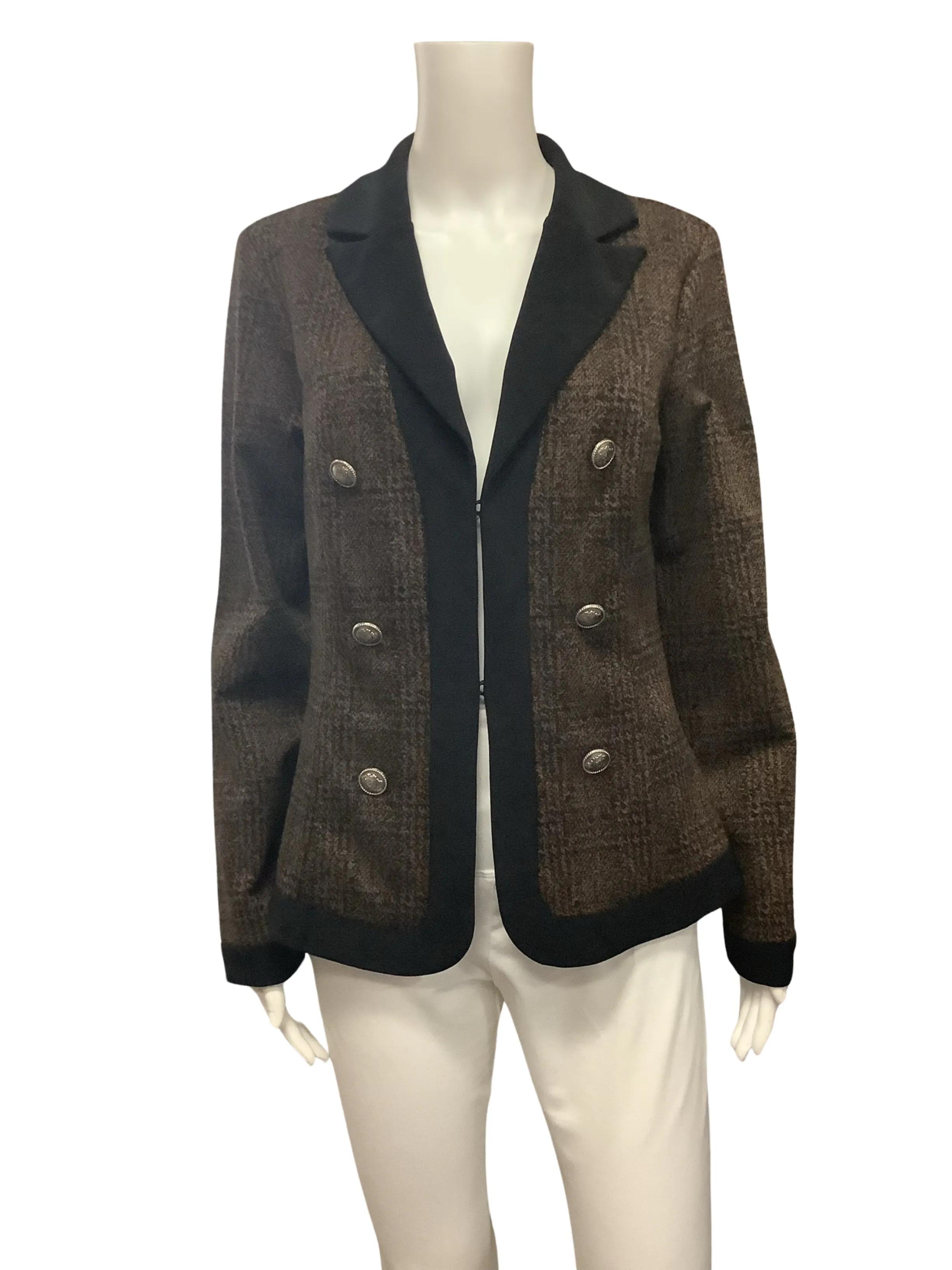 Joseph Ribkoff Jacket Brown Size: 10