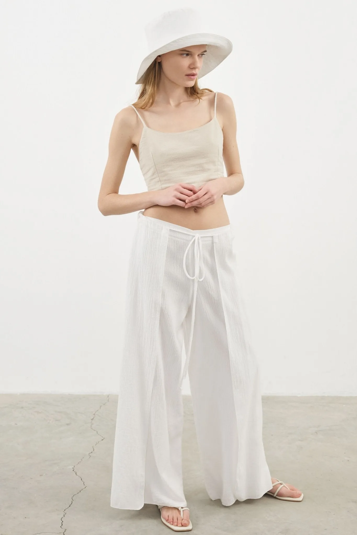 June Pants - White