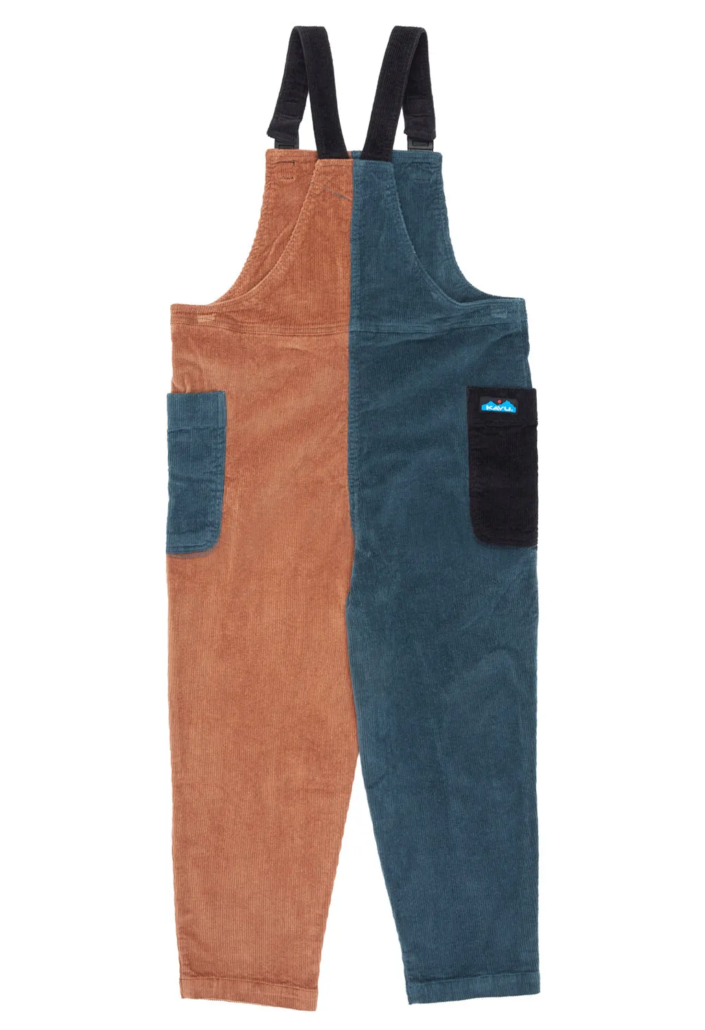 KAVU Women's San Juan Cord Overalls - Dusk Bay