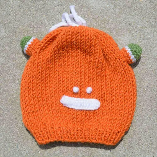 Kids Beanie Hat, Kids Winter Hand-Knitted Wool Frog Animal Theme Hat