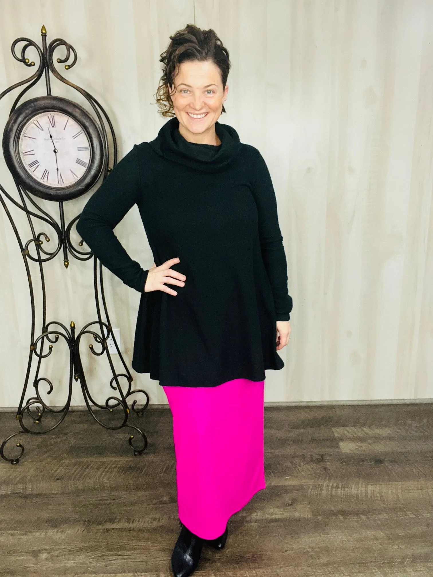 Lisa Cowl Neckline Top