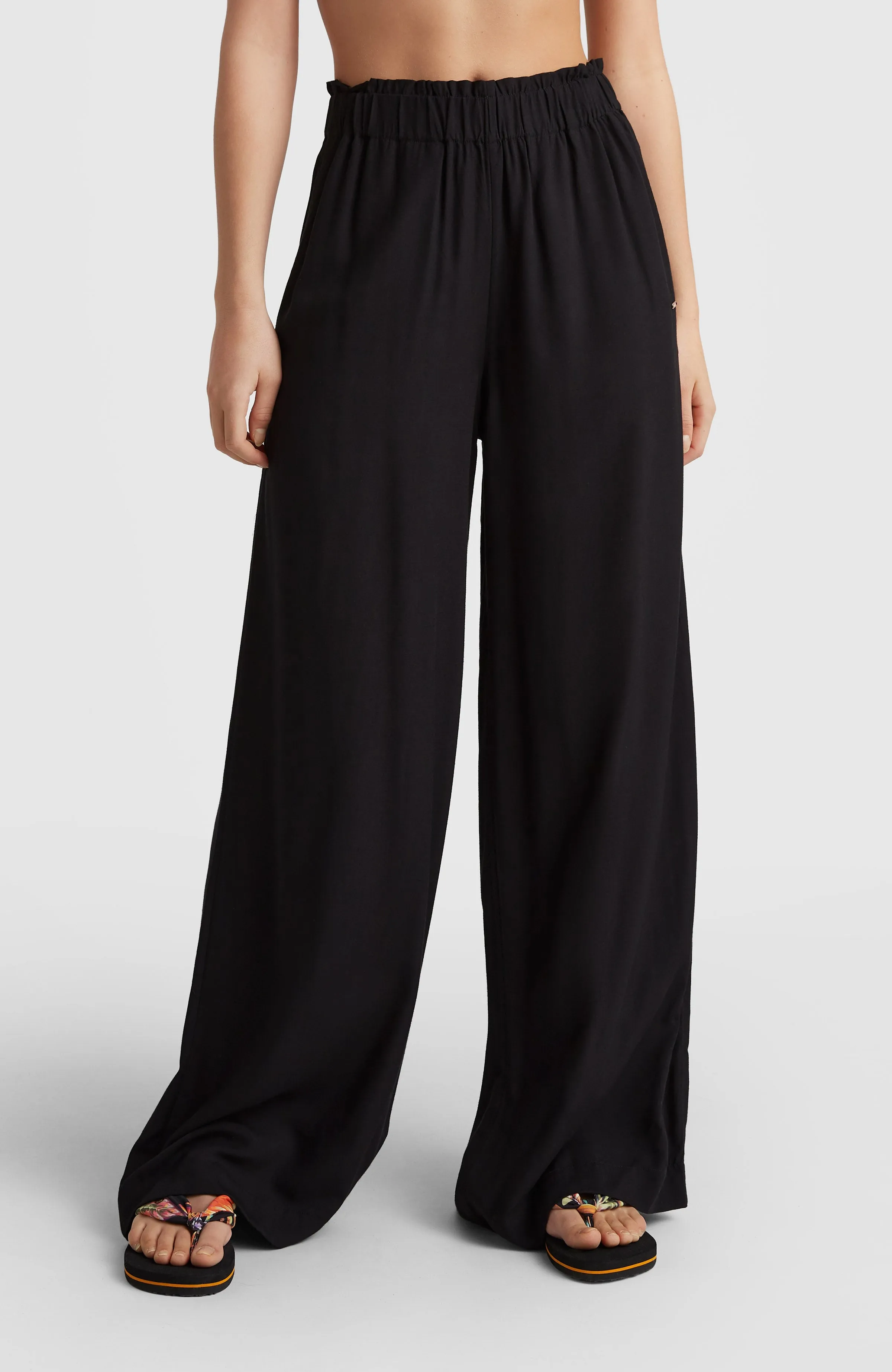 Malia High-Waist Beach Pants | Black Out