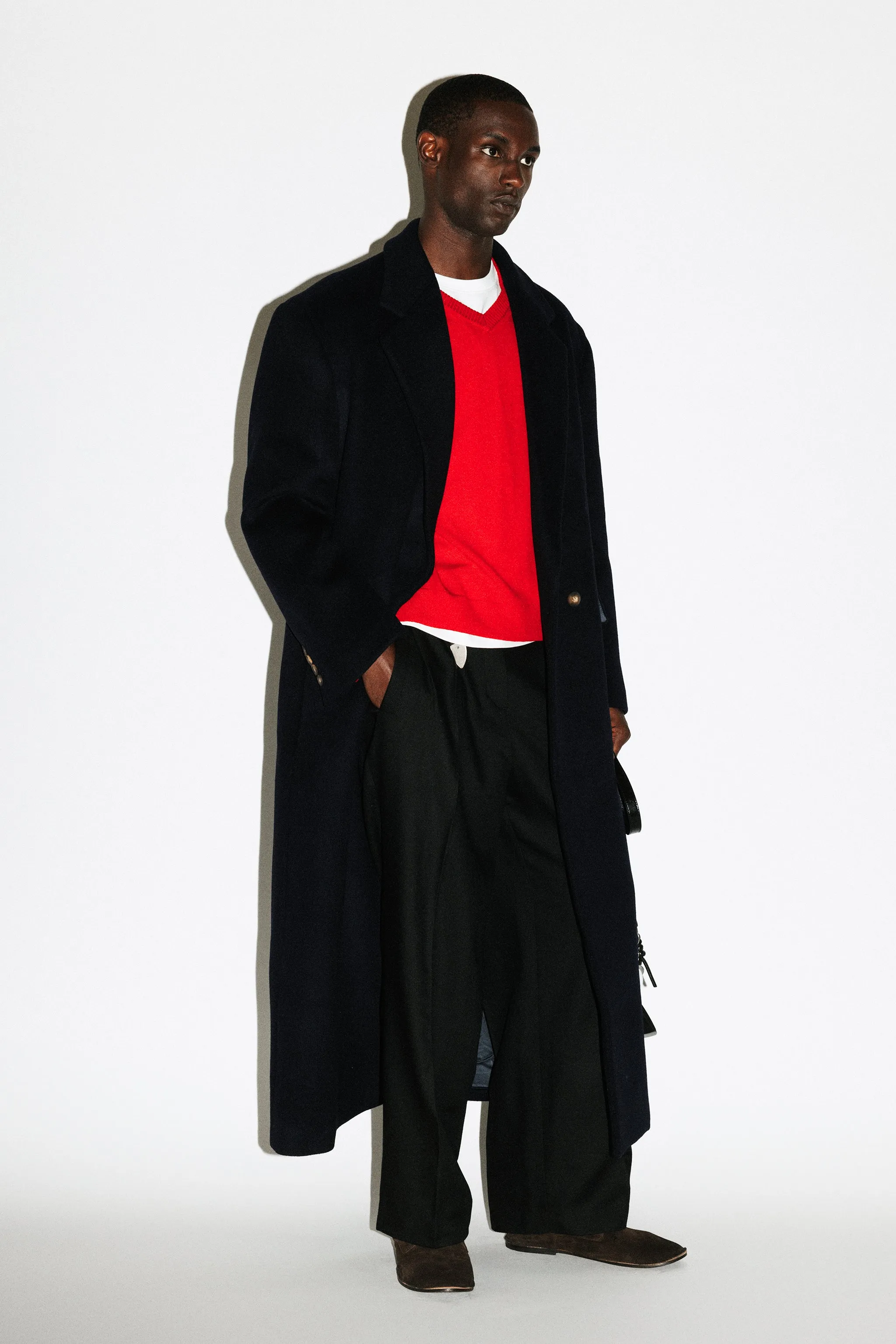 Manhattan Oversized Overcoat  |  Navy