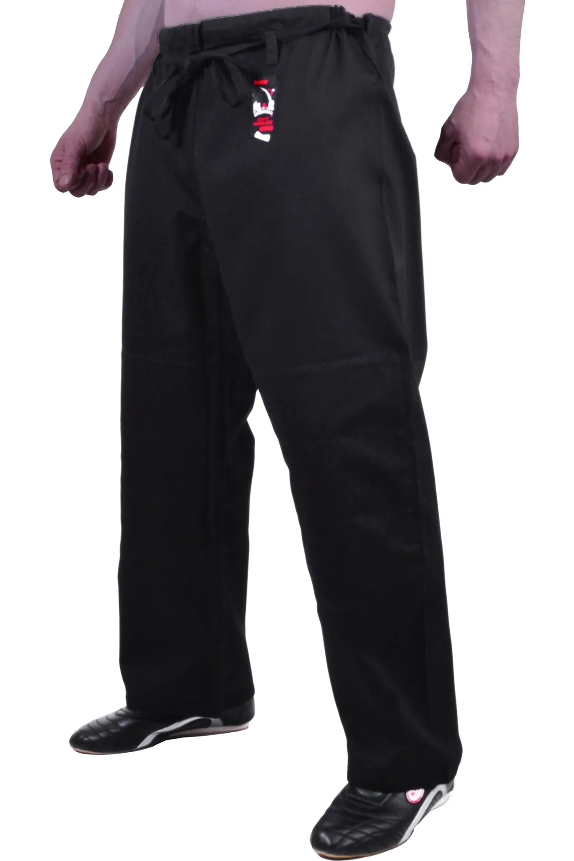 MAR-031C | Black Judo Trousers