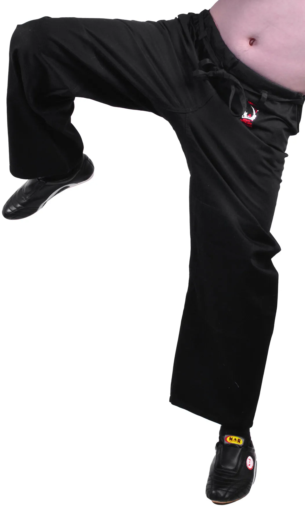 MAR-031C | Black Judo Trousers