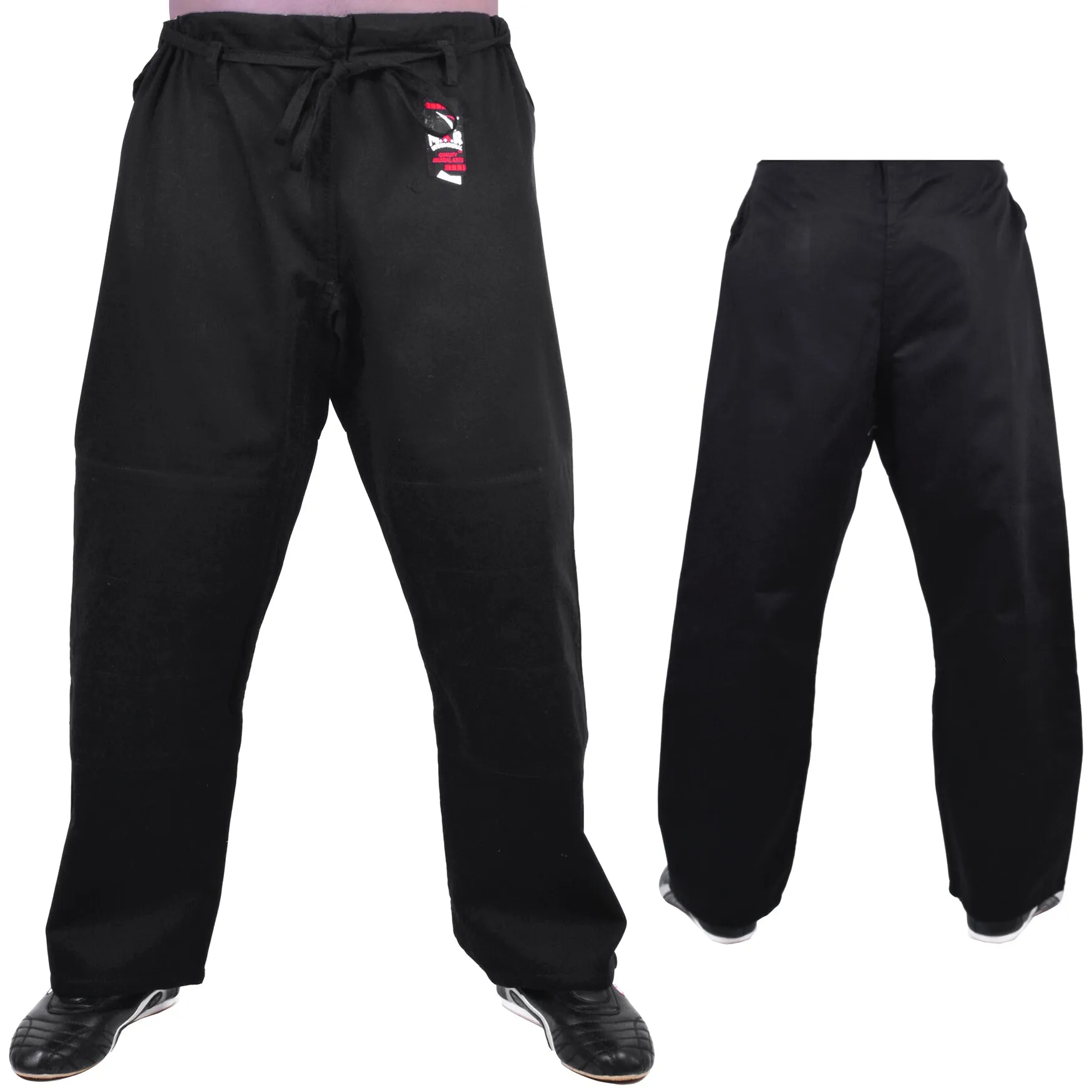 MAR-031C | Black Judo Trousers