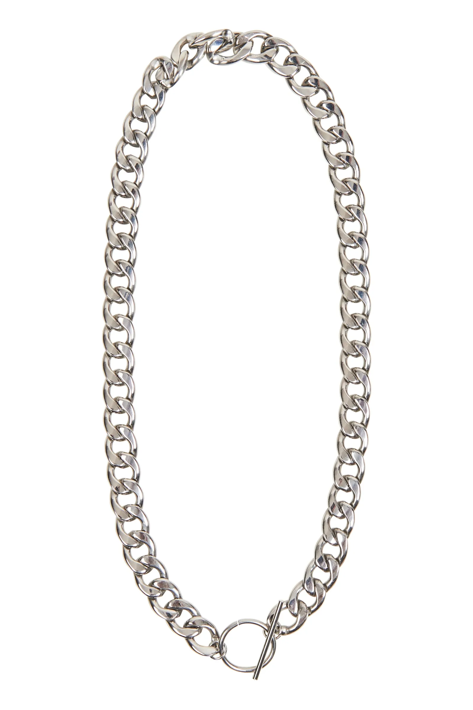 Meta Chain Necklace - Silver