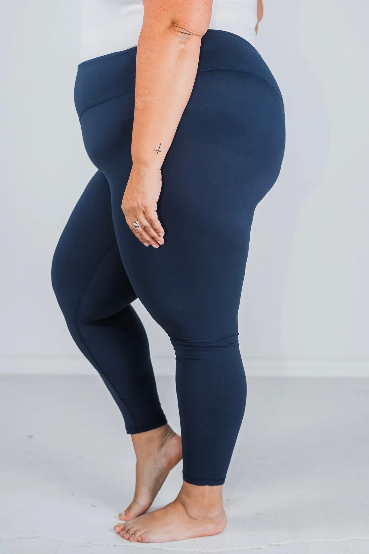 Navy High Waist Butter Soft Leggings