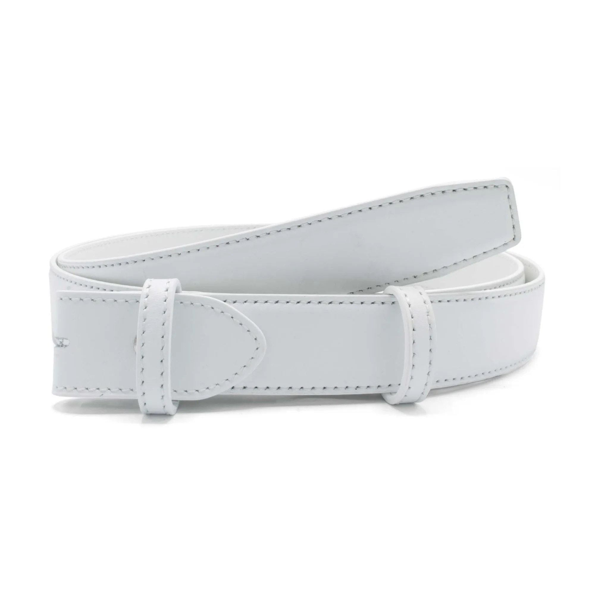 Novak Narrow Classic Smooth Belt Strap