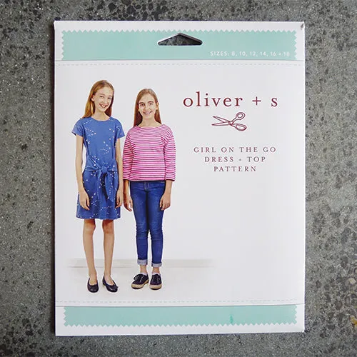 Oliver   S Patterns : Girl on the Go Dress & Top