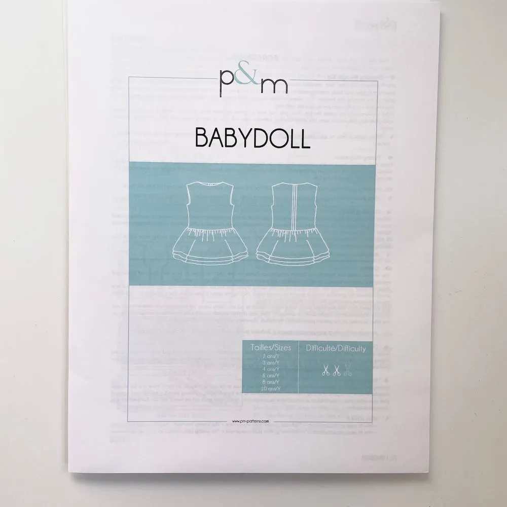 P&M Patterns : Babydoll