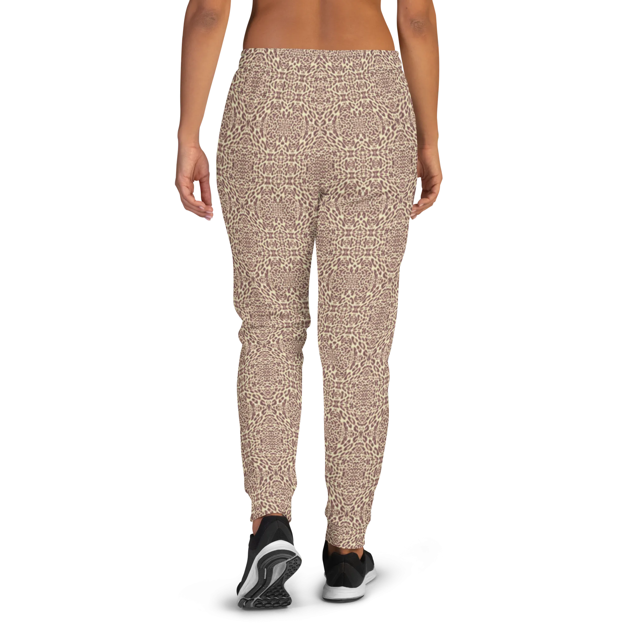 Recursia Contemplative Jaguar II Women's Joggers In Pink