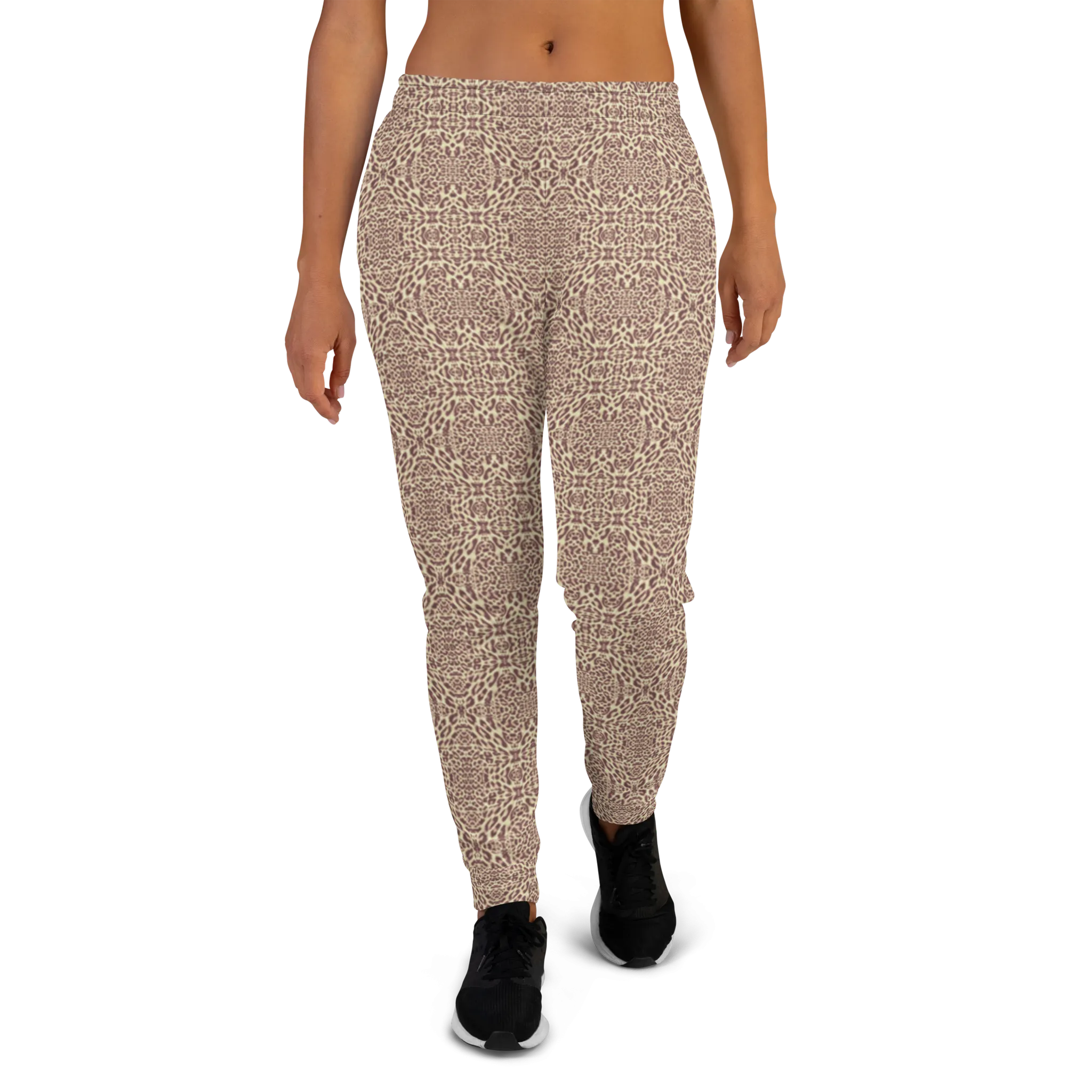 Recursia Contemplative Jaguar II Women's Joggers In Pink