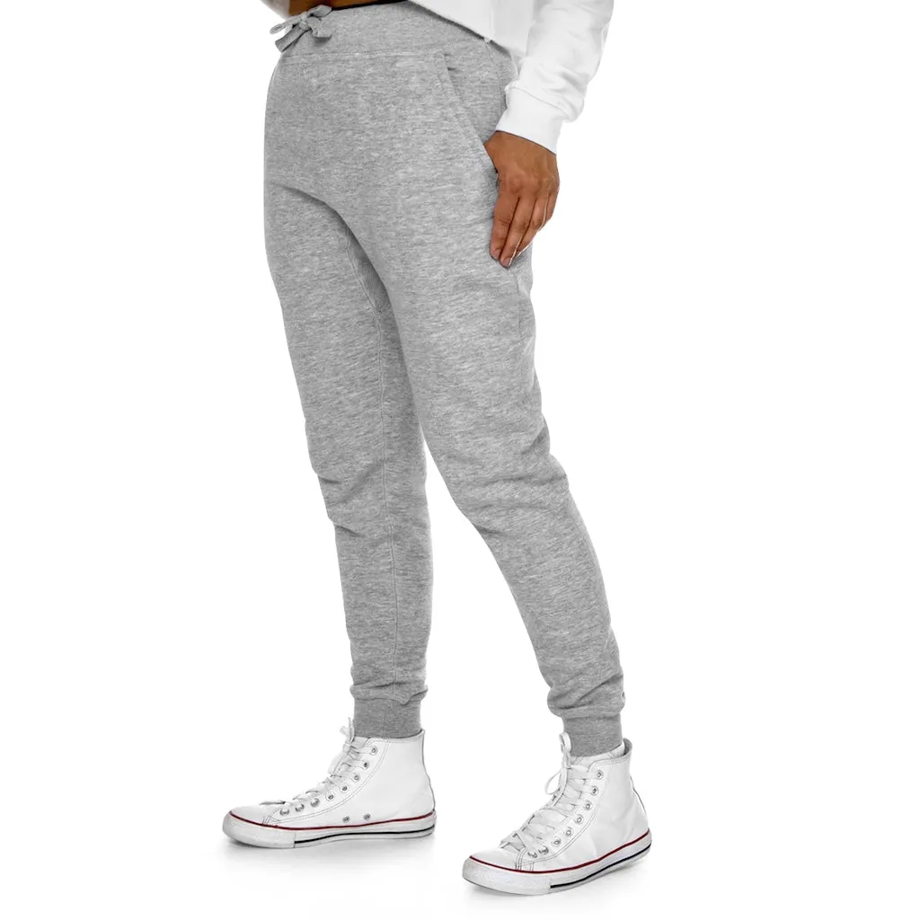 Red Black Fish Premium Fleece Joggers