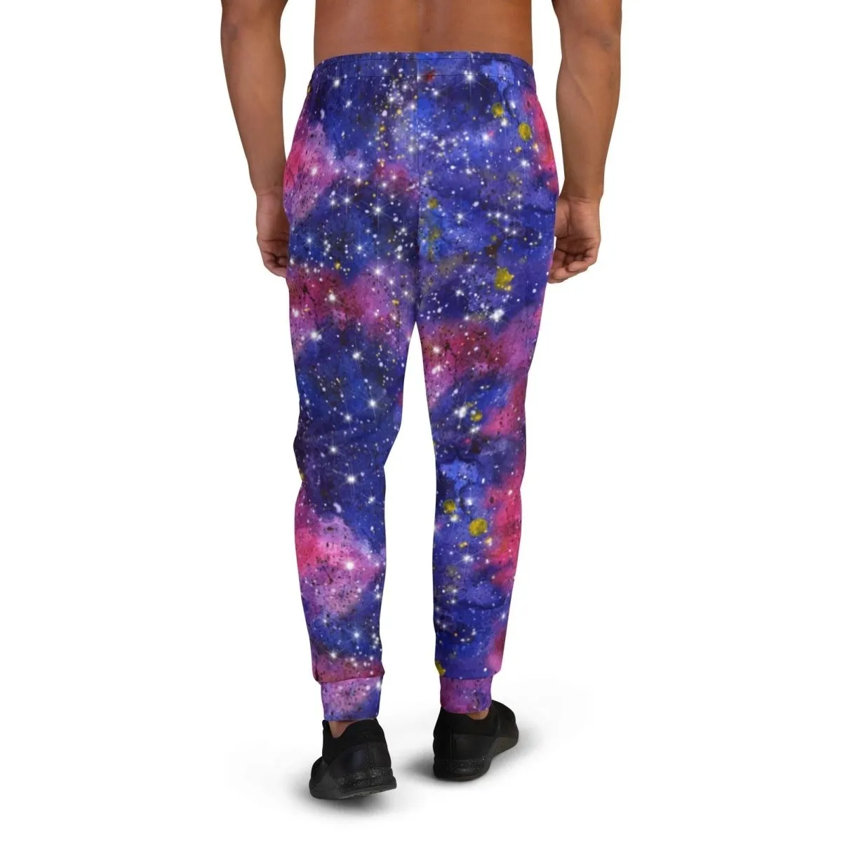 Red Galaxy Men's Street Joggers