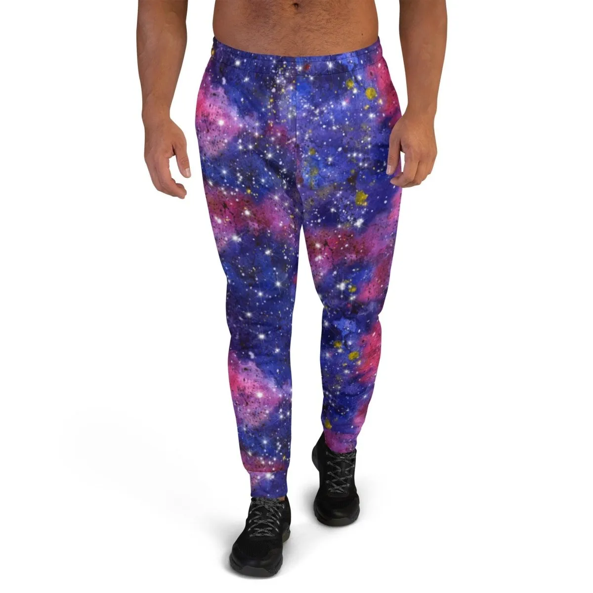 Red Galaxy Men's Street Joggers